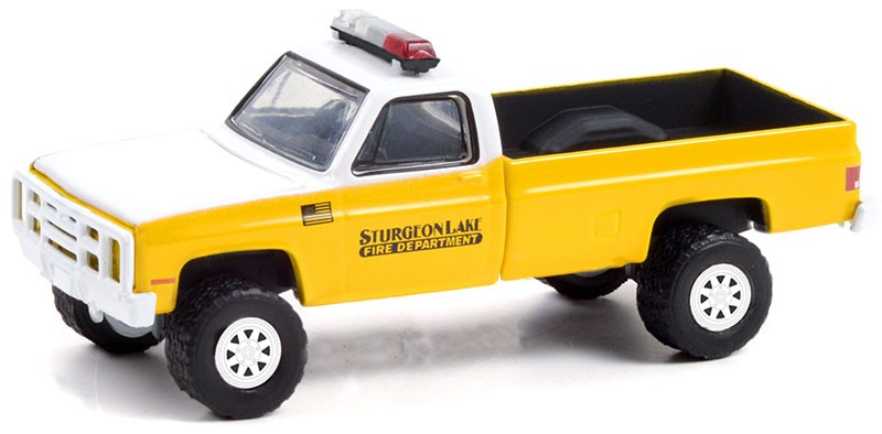 1987 Chevrolet M1008 4x4 - Sturgeon Lake, Minnesota Fire Department - Fire & Rescue Series 1 - Greenlight 1/64 - 67010 C