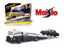 Ramp Truck With 1987 Buick Grand National - Maisto 1:64  Design Elite Transport  - 15055-21C  -  Passion Diecast 