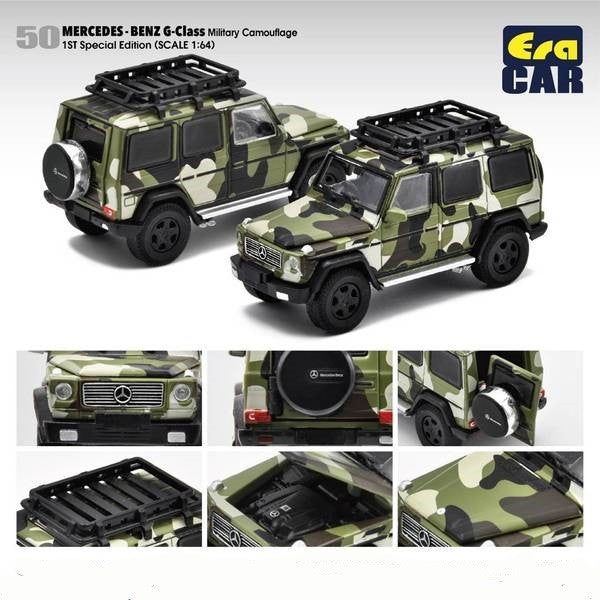 Mercedes-Benz G63 AMG -1st Special Edition - Camouflage - Era  Car 1/64 - MB214X4RF50