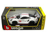 Porsche 911 RSR White - Bburago 1-24 - 28013 WH - Passion Diecast 