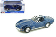 1970 Chevrolet Corvette Stingray Blue - Maisto 1/24 - 31202 BL - Passion Diecast 