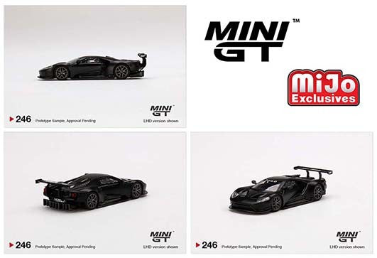 Ford GT GTLM Test Car Mat Black - USA Exclusive -  MINI GT 1:64 - MGT00246 - Passion Diecast 