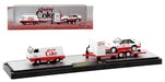 Cherry Coke - 1965 Ford Econoline Delivery Van and 1990 Ford Mustang GT -  M2 1/64 - 56000 TW09 C
