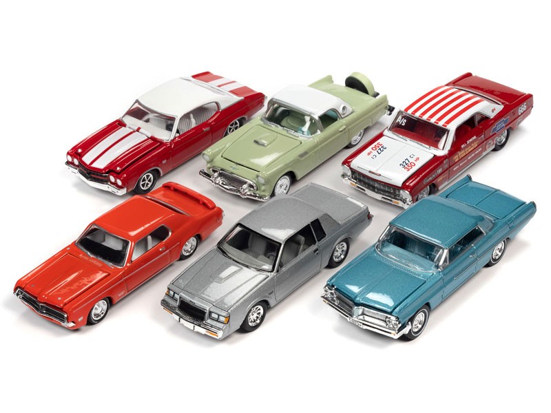 2020 Mint Release 1, Set  of 6 Cars - Racing Champions 1/64 -RC012