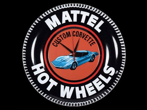 Clock Hot Wheels 12" Custom Corvette - AWAC011C