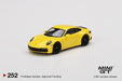 Porsche 911 (992) Carrera 4S Racing Yellow -Mijo Exclusives - MINI GT 1:64 - MGT00254