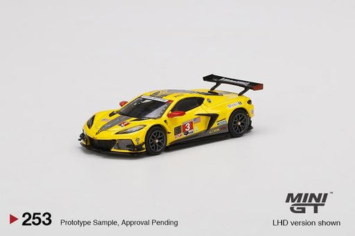 Chevrolet Corvette C8.R No.3 2020 IMSA 24 Hr Daytona - Yellow - Mijo Exclusive USA -  MINI GT 1:64 - MGT00253