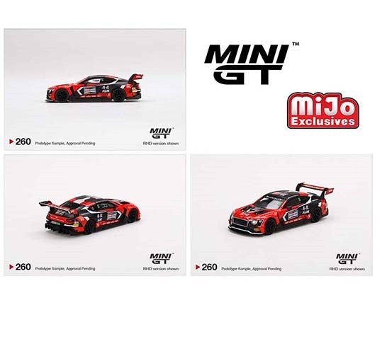   Bentley Continental GT3 n°5  CHAMPION 2018 Blancpain GT Asia - MGT00260 - Passion Diecast 