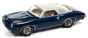 1973 Pontiac Grand Am - Admiralty Blue Poly - Johnny Lightning 1:64 - JLSP163 A - JLCG026 A
