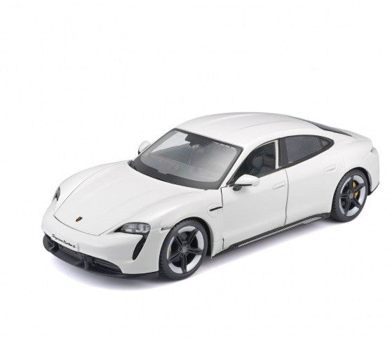 Porsche Taycan White - Bburago 1-24 - 18-21098 WH