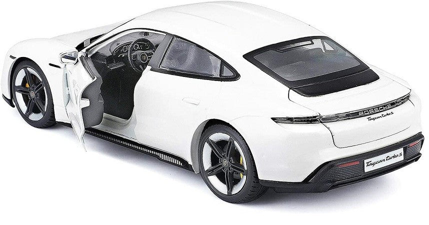 Porsche Taycan White - Bburago 1-24 - 18-21098 WH