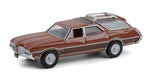 1972 Oldsmobile Vista Cruiser - Saddle Bronze / Woodgrain - Estate Wagons Ser 6 - 1/64  Greenlight -36010 C - Passion Diecast 