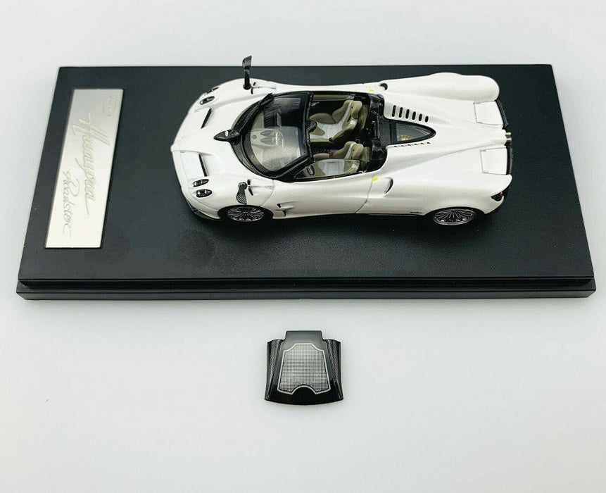 2017 Pagani Huayra Roadster - White - LCD Models 1:64 - 64015 WH