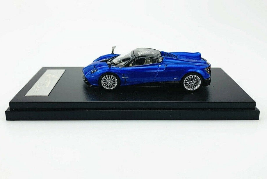 2017 Pagani Huayra Roadster - Blue - LCD Models 1:64 - 64015 BU