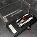 Pagani Huayra BC Roadster - white/carbone with detachable roof - LCD Models 1:64 - 64011 WH - Passion Diecast 