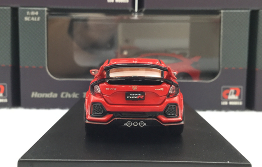 Honda Civic Type-R - Red - LCD Models 1:64 - 64003 RE
