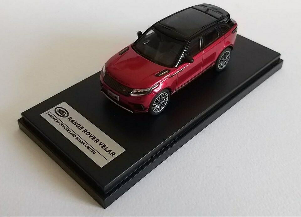 2018 Land Rover Range Rover Velar Première édition - Red - LCD Models 1:64 - 64001 RE