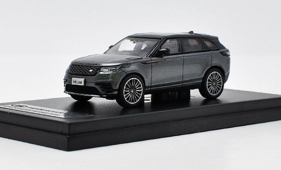 2018 Land Rover Range Rover Velar Première édition - Gray - LCD Models 1:64 - 64001 GR