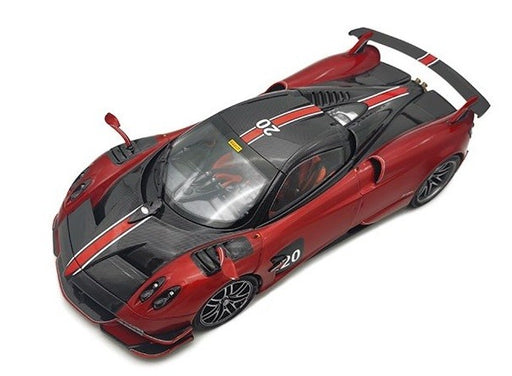 Pagani Huayra BC Roadster - Red -  LCD model  1/18 - 18008 RD