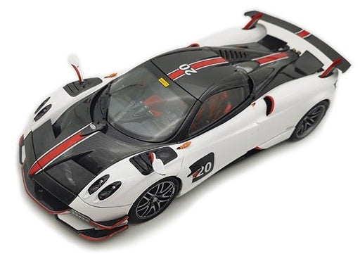 Pagani Huayra BC Roadster - White -  LCD model  1/18 - 18008 WH