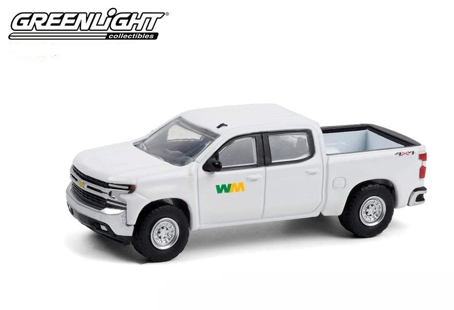 Waste Management - 2020 Chevrolet Silverado- Hobby Exclusive - 1/64 Greenlight - 30255