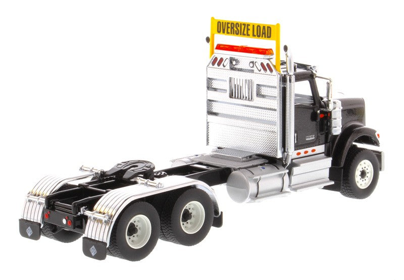 International HX520 Day Cab Tandem Tractor in Metalic Black - Cab Only - Diecast Master  1/50 -  71003 - Passion Diecast