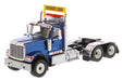 International HX520 Day Cab Tandem Tractor in Metalic Blue- Cab Only - Diecast Master  1/50 -  71004 - Passion Diecast
