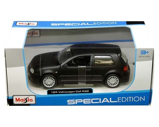 Volkswagen Golf R32 Mat Black - Maisto 1/24 - 31290  BK
