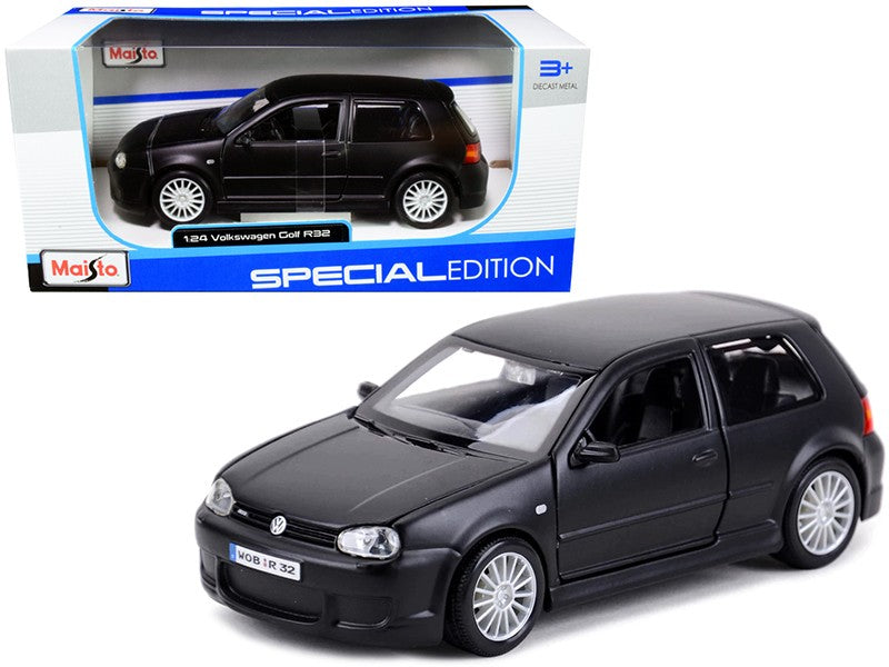Volkswagen Golf R32 Mat Black - Maisto 1/24 - 31290  BK