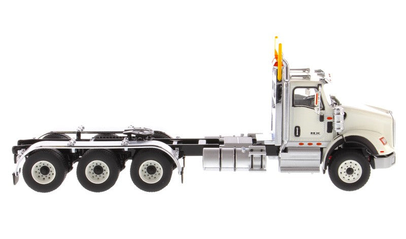 International HX620 Day Cab Tridem Tractor White - Cab Only - Diecast Master  1/50 -  71007- Passion Diecast