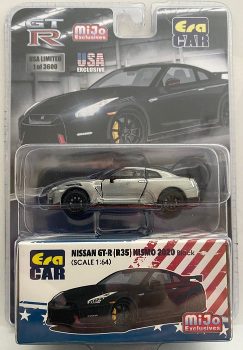 Nissan GT-R R35 Nismo Black - Era Car  1/64 - USA  Exclusives CHASE CAR - ESPMJ001GR