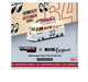 Volkswagen Type II T1 Panel Bus Mooneyes with Roof Rack and Surfboards - Tarmac Works  Hobby  -  1/64  - T64S-005-MEI