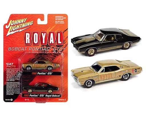 2021 Release 2 Royal Bobcat Version A  -  Set de 2 -  Johnny Lightning 1:64 - JLSP161-12A