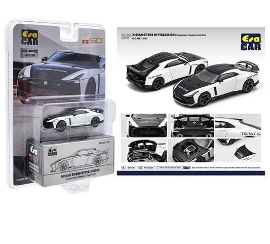 Nissan GT-R50 By Italdesign White 1,200 Pcs - Era Car  1/64 - NS21GTRSP45 -  Passion Diecast 