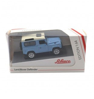 Land Rover Defender D90 Blue - Schuco 1:64 -   452027500 -  Passion Diecast 