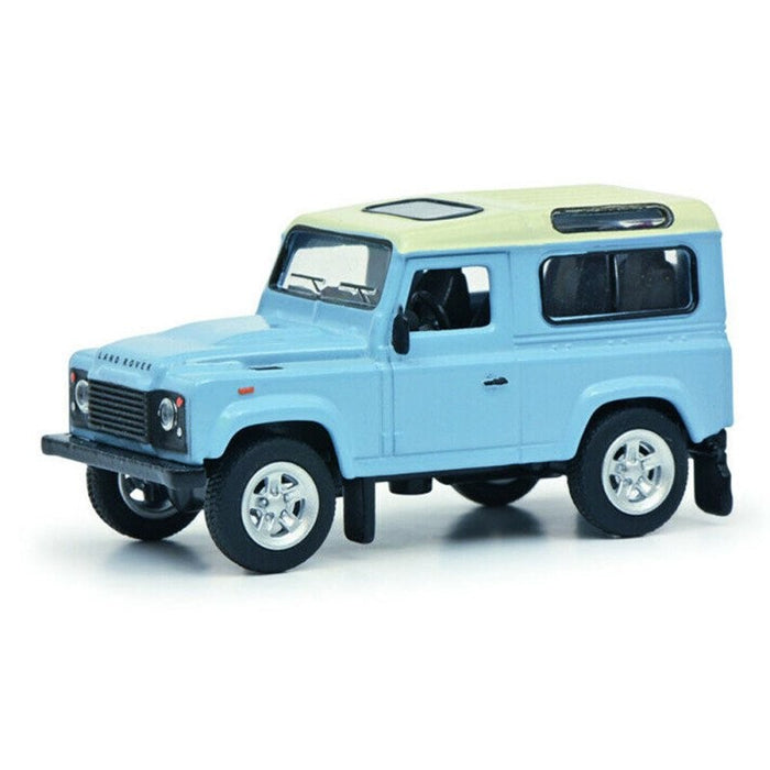 Land Rover Defender D90 Blue - Schuco 1:64 -   452027500 -  Passion Diecast 