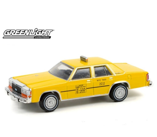NYC Taxi - 1991 Ford LTD Crown Victoria Hobby Exclusive - 1/64 Greenlight - GL-30290