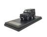 2018 Land Rover Defender 90 works V8 70th Edition Diecast model car - Matt Black - LCD Models 1:64 - 64016-MBL -Passion Diecast