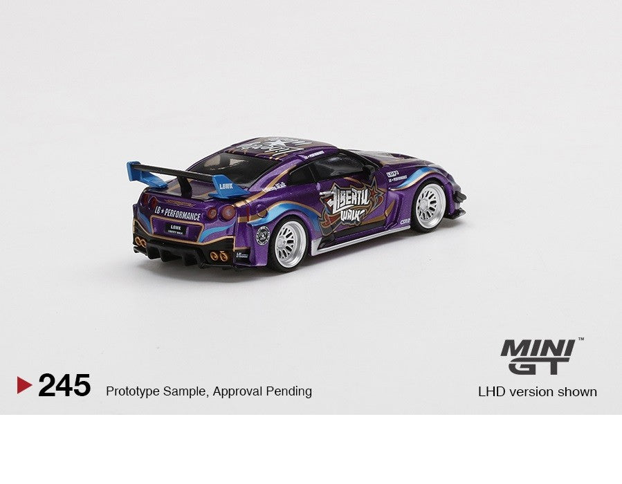 LB-Silhouette WORKS GT NISSAN 35GT-RR Ver.1 -  MINI GT 1:64 - Mijo Exclusive - MGT00245 L - Passion Diecast 