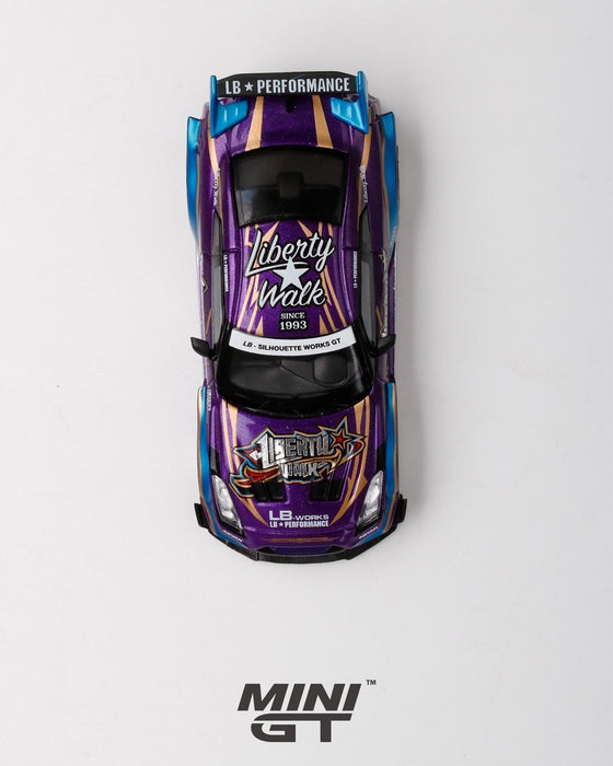 LB-Silhouette WORKS GT NISSAN 35GT-RR Ver.1 -  MINI GT 1:64 - Mijo Exclusive - MGT00245 L - Passion Diecast 