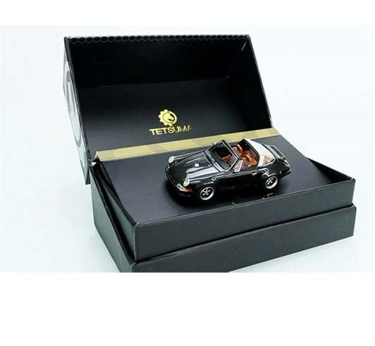 Porsche 964 Targa Restomod Variant 3 - Crystal Grey - Tetsuma  1/64  - WCC19003