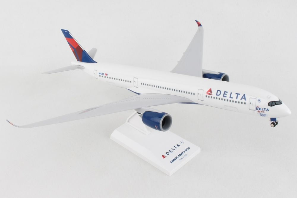 Delta Airlines Airbus A350-900 - The Spirit of Delta  With landing gear - Skymarks 1/200 SKR1078