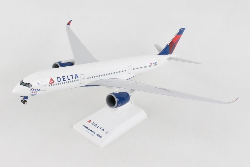 Delta Airlines Airbus A350-900 - The Spirit of Delta  With landing gear - Skymarks 1/200 SKR1078