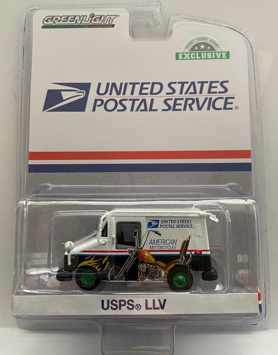 Long-Life Postal Delivery Vehicle  (USPS) - American Motorcycles  LLV - GREENMACHINE 1/64 - 30249GR