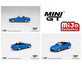 Mini GT 1:64 Honda S2000 (AP2) Laguna Blue Pearl - Mijo Exclusives USA  - MGT00287 - Passion Diecast 