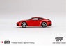 Mini GT 1:64 Porsche 911 (992) Carrera S Guard Red - Mijo Exclusives USA  - MGT00283 - Passion Diecast 