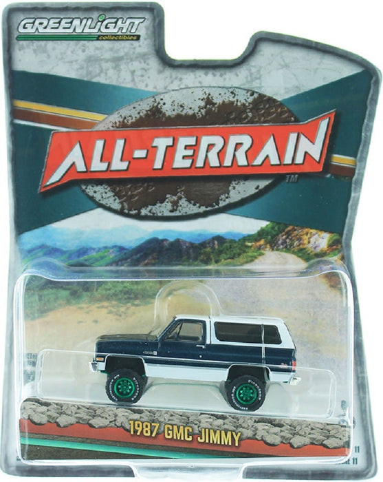 1987 GMC Jimmy Sierra Classic Lifted - All-Terrain  Series 11 - 1/64 GREENMACHINE - 35190 CGR