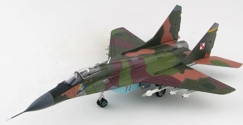 Mikoyan MiG-29 Fulcrum-A / Polish Air Force 1st Fighter Aviation Rgt, Poland, 1996 - Hobby Master 1/72 HA6512 - Passion Diecast