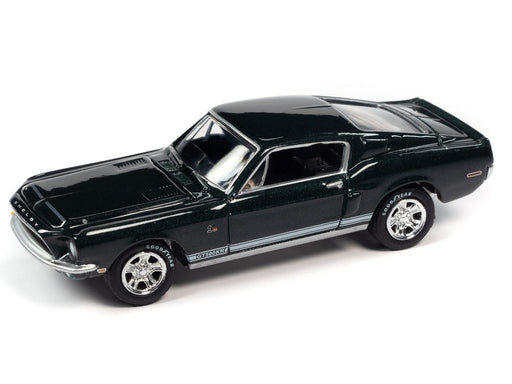 1968 Shelby GT500KR Highland Green - Muscle Car USA Johnny Lightning 1:64 -JLSP172 B   JLMC027