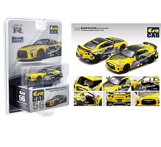 Nissan GT-R R35 Simola Hillclimb 1St Special Edition - Limited 1,200 Pcs - Era Car  1/64 - NS21GTRRF56
